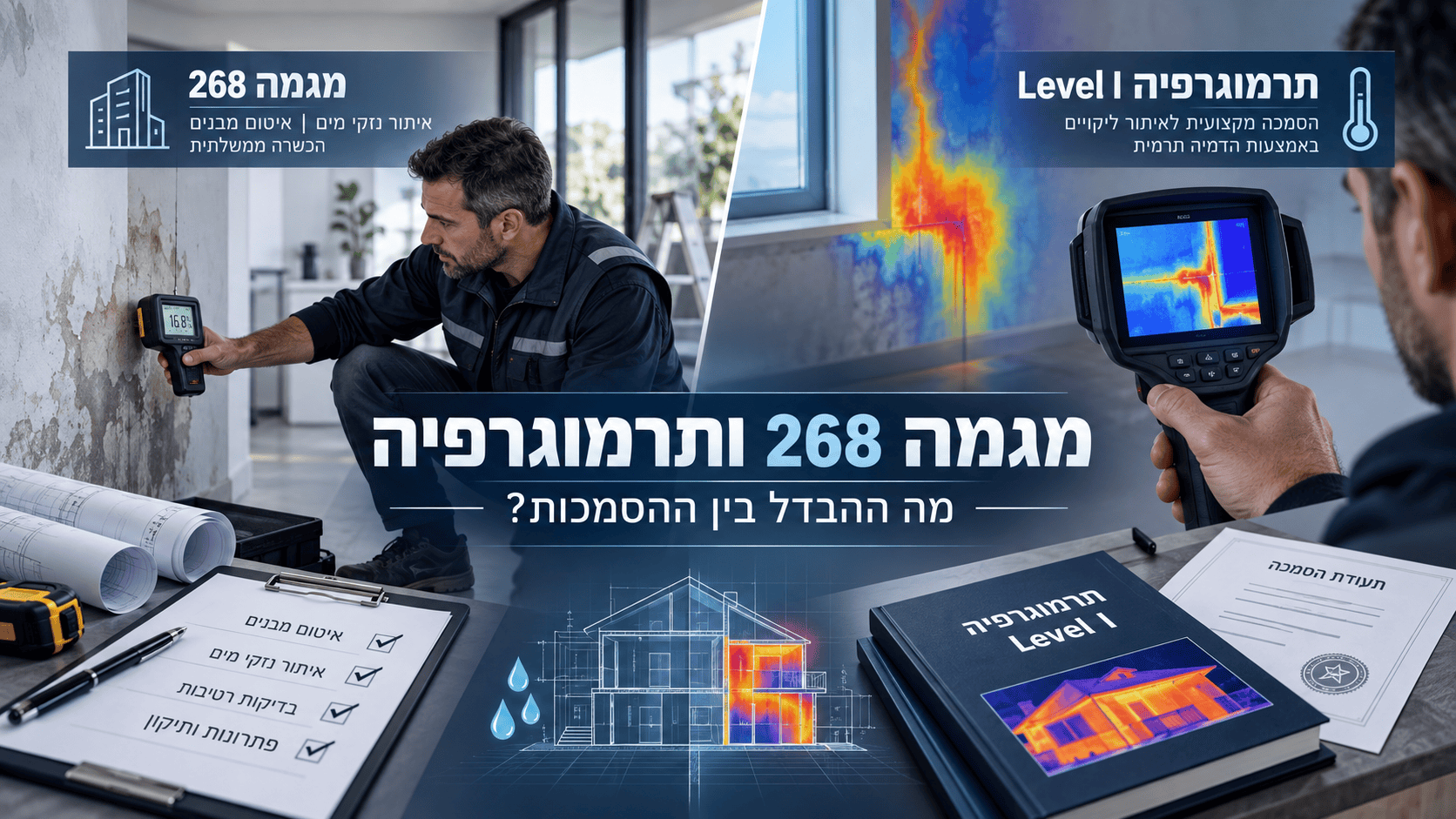 מגמה 268 ותרמוגרפיה: איתור ליקויים